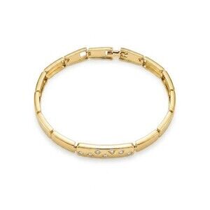 Celestial Horizon Gold Plated Bracelet Length 7.3" 18.5 cm